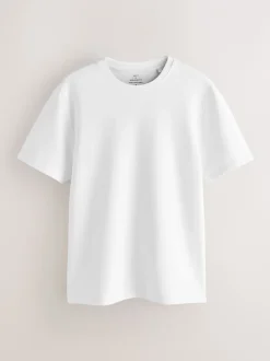 T-Shirts En Hemden*Next Wit - Zacht aanvoelend dik T-shirt