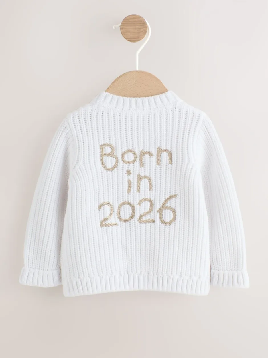 Truien En Breisels|Gebreide Kleding*Next Wit Born in 2026 - Babyvest