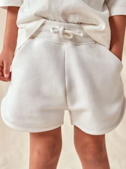 Shorts En Rokken|Next - Jersey short (3-16 jr) Wit effen