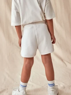 Shorts En Rokken|Next - Jersey short (3-16 jr) Wit effen