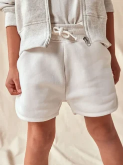 Shorts En Rokken|Next - Jersey short (3-16 jr) Wit effen