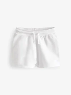Shorts En Rokken|Next - Jersey short (3-16 jr) Wit effen