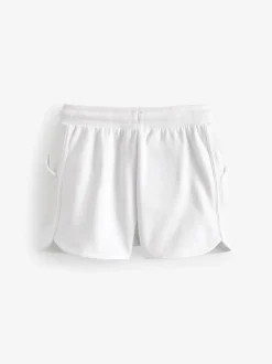 Shorts En Rokken|Next - Jersey short (3-16 jr) Wit effen