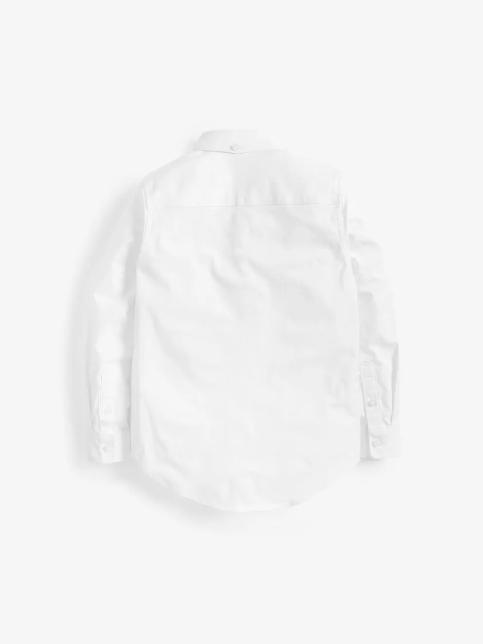 Schoolkleding|Shirts*Next Wit effen - Oxford overhemd (3-16 jr)