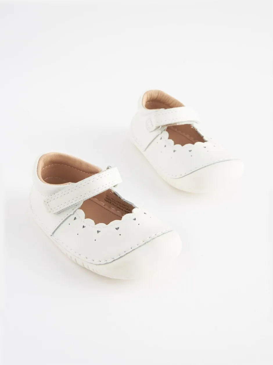 Babyschoenen*Next - Mary Jane babyschoenen Wit leer