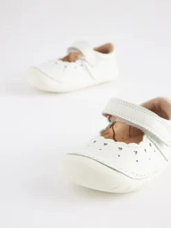 Babyschoenen|Next - Mary Jane babyschoenen Wit leer