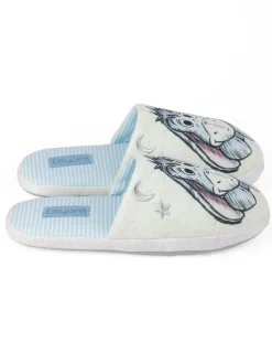 Pantoffels*Vanilla Underground Wit met Eeyore - winterse pantoffelmuiltjes voor dames
