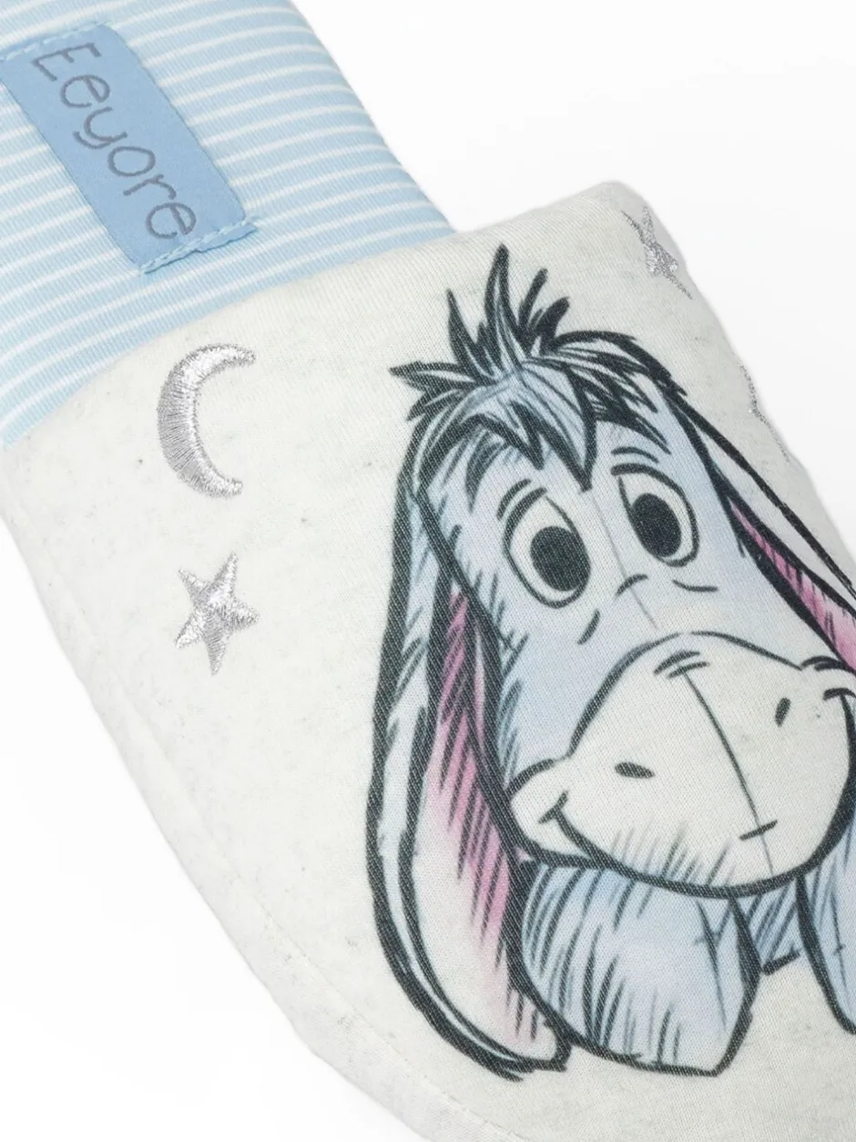 Pantoffels*Vanilla Underground Wit met Eeyore - winterse pantoffelmuiltjes voor dames
