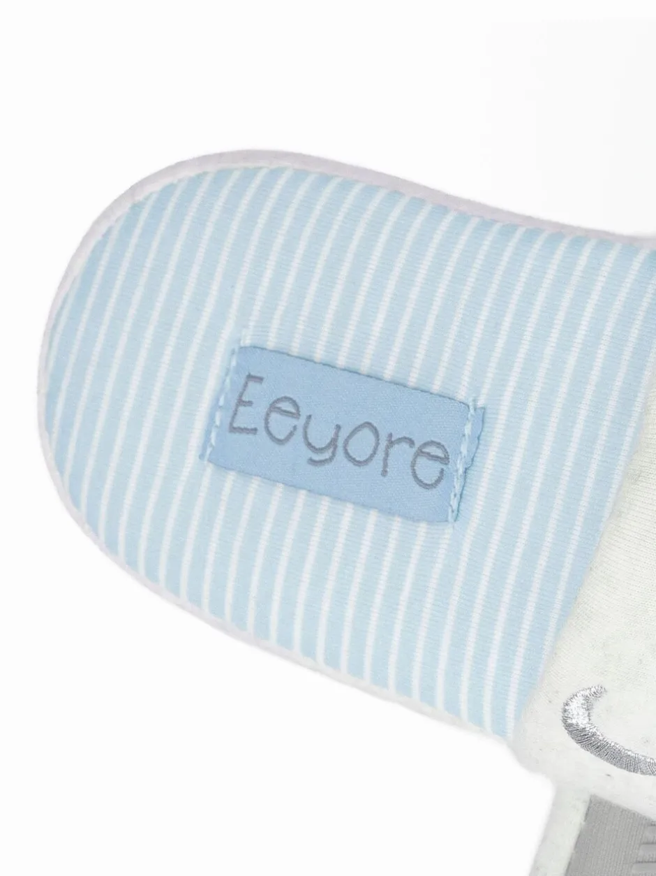 Pantoffels*Vanilla Underground Wit met Eeyore - winterse pantoffelmuiltjes voor dames