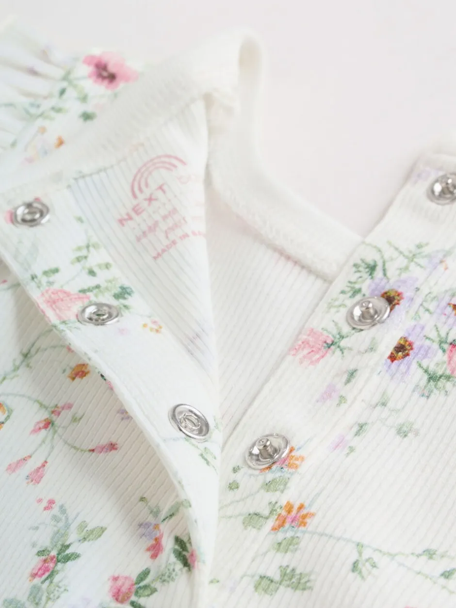 Tops|Sets En Outfits*Next Wit met elfje - Long Sleeve Frill Top And Leggings Baby 2 Piece Set (0mths-2yrs)
