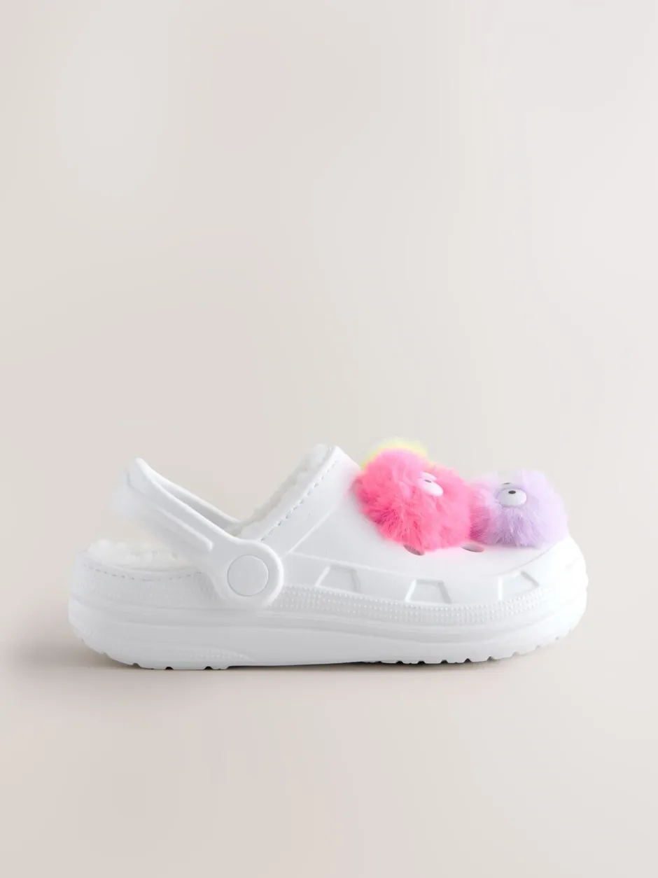 Pantoffels*Next - Pantoffelklompen Wit monster
