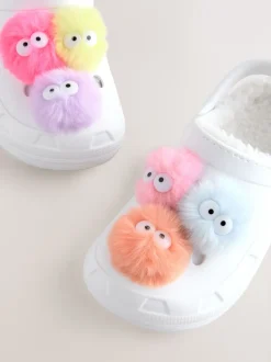 Pantoffels*Next - Pantoffelklompen Wit monster