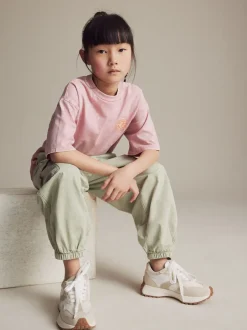 Sneakers|Sneakers|Next Wit neutraal - Vetersneakers met dikke zool
