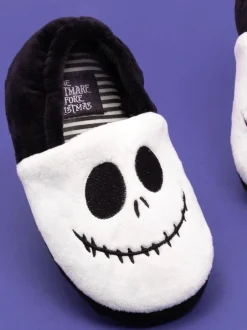 Pantoffels|Vanilla Underground - zachte kerstpantoffels voor kinderen Wit Nightmare Before Christmas