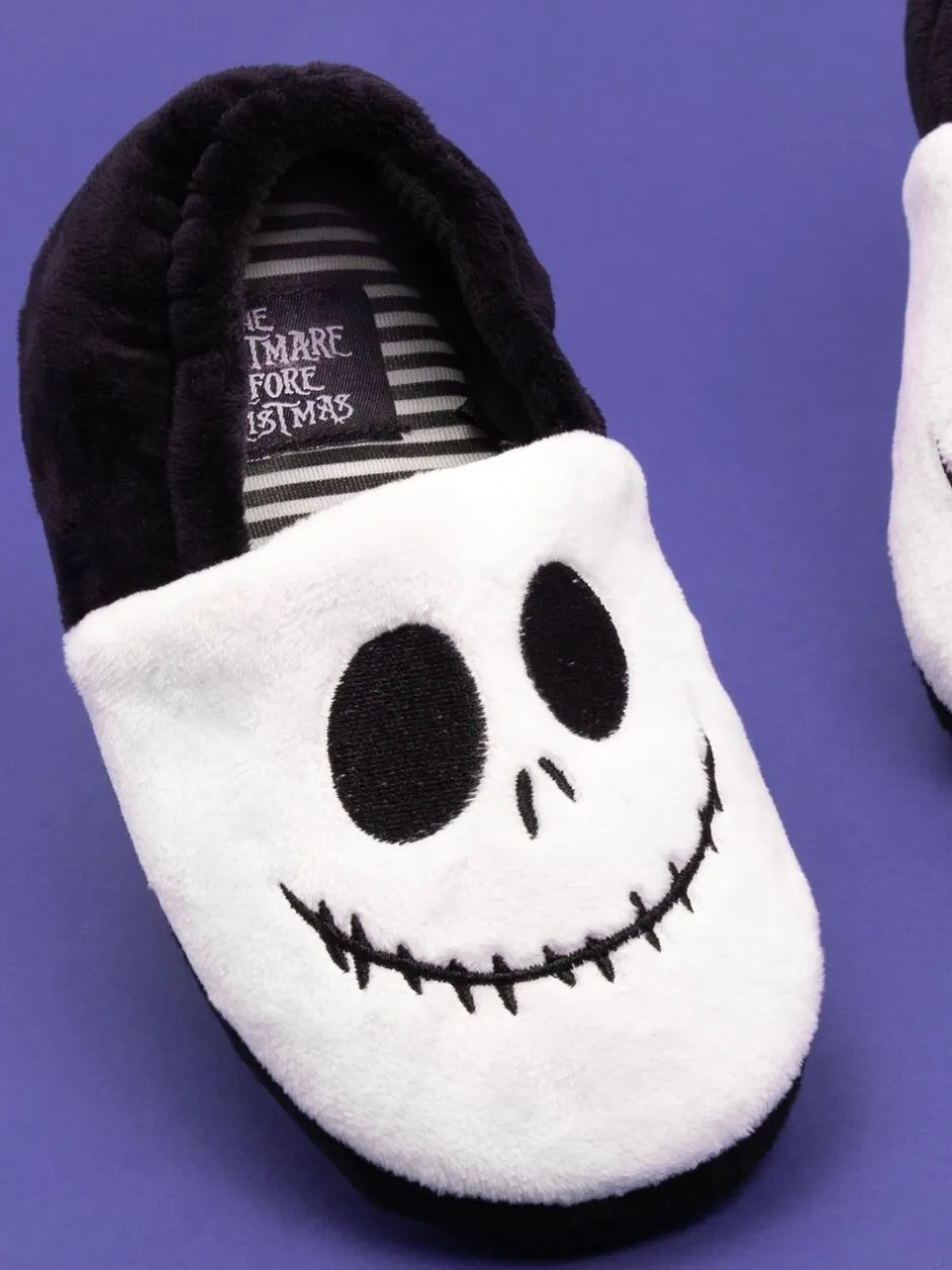 Pantoffels|Vanilla Underground - zachte kerstpantoffels voor kinderen Wit Nightmare Before Christmas