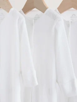 Babypakjes En Babypyjama's*Next Wit pointelle - Baby Sleepsuits 3 Pack (0-18mths)