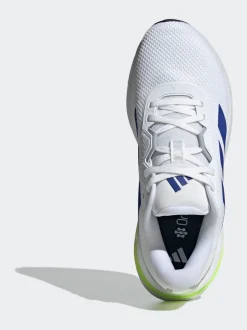 Sneakers*adidas Wit/blauw - Galaxy 7 hardloopschoenen