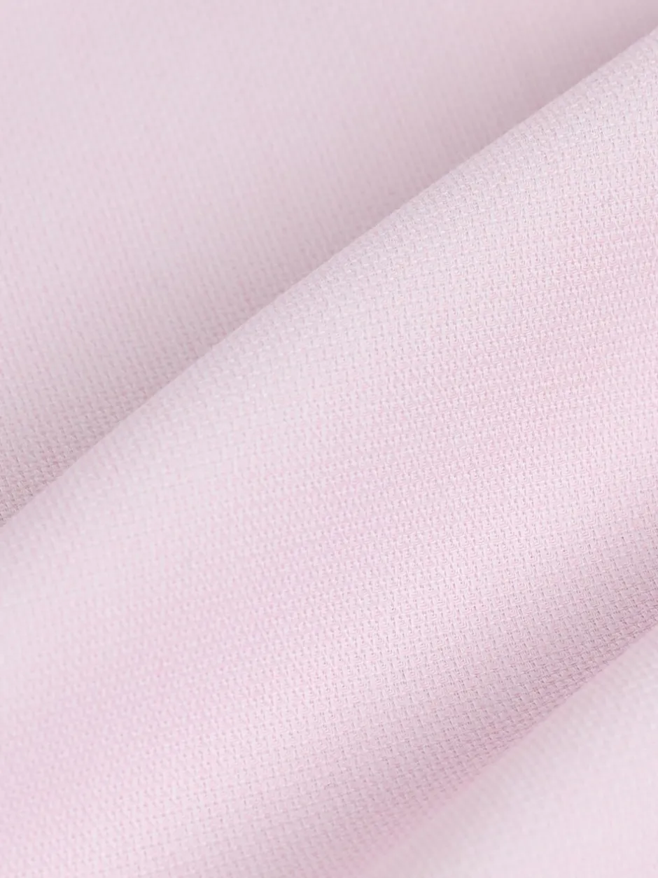 Shirts*Next - Slim Fit Easy Care Textured Single Cuff Smart Shirts 3 Pack Wit/blauw
