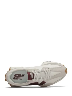 Sneakers|Sportkleding|New Balance Wit/bordeauxrood - 327 - Sneakers