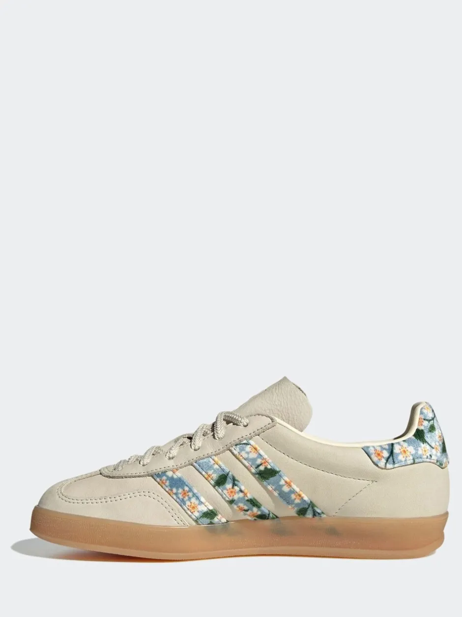 Sneakers*adidas originals Wit/goud - - Gazelle sneakers voor binnen