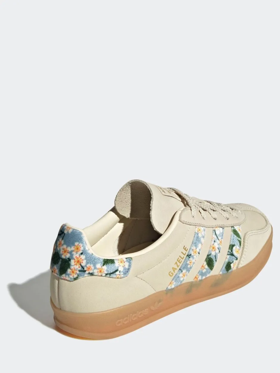 Sneakers*adidas originals Wit/goud - - Gazelle sneakers voor binnen