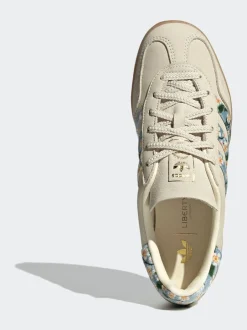 Sneakers*adidas originals Wit/goud - - Gazelle sneakers voor binnen