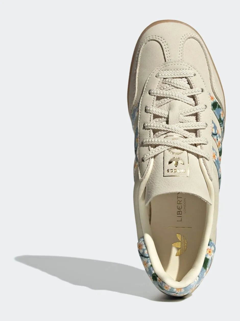 Sneakers*adidas originals Wit/goud - - Gazelle sneakers voor binnen