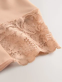 Shapewear|Next - 2 Strings met licht buikcorrigerende hoge taille Wit/huidskleur