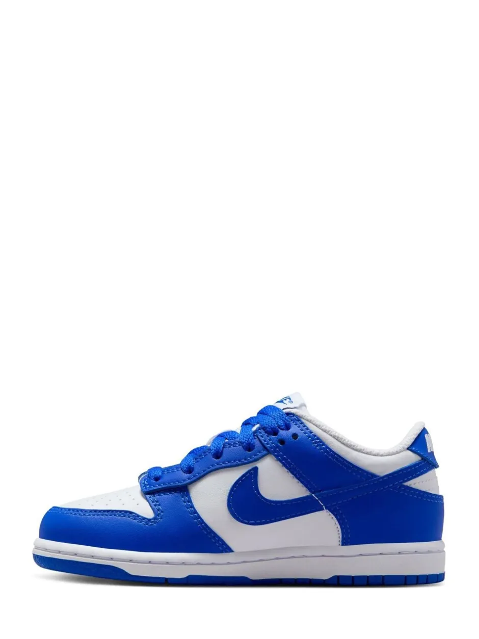 Sneakers|Sneakers*Nike Wit/Hyper Royal Blue - Junior Dunk Low sportschoenen