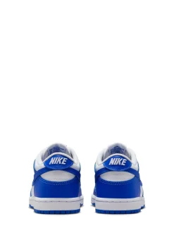 Sneakers|Sneakers*Nike Wit/Hyper Royal Blue - Junior Dunk Low sportschoenen