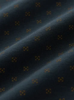 Poloshirts*Next Wit/marineblauw/zwart met goudkleurige geometrische print - Set van 3 jersey poloshirts met korte mouwen