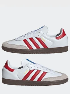 Sneakers*adidas originals - Samba sneakers Wit/rood