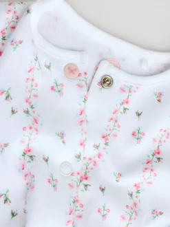 Babypakjes En Babypyjama's*Next Wit/roze - Babypyjama (0-2jr)