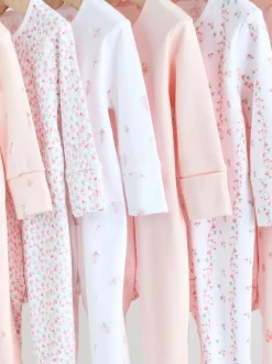 Multipacks|Babypakjes En Babypyjama's*Next Wit/roze - Babypyjama (0-2jr)