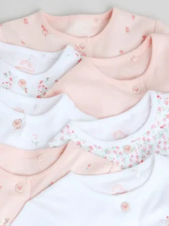 Multipacks|Babypakjes En Babypyjama's*Next Wit/roze - Babypyjama (0-2jr)
