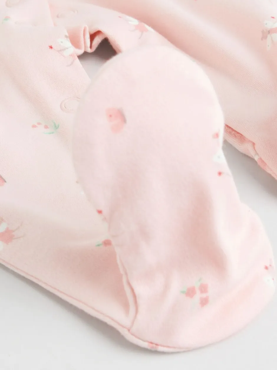 Multipacks|Babypakjes En Babypyjama's*Next Wit/roze - Babypyjama (0-2jr)