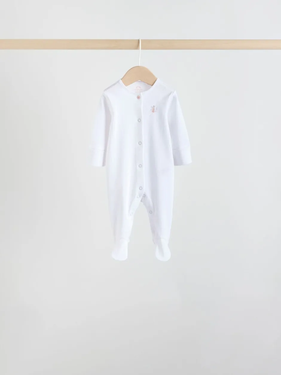 Multipacks|Babypakjes En Babypyjama's*Next Wit/roze - Babypyjama (0-2jr)