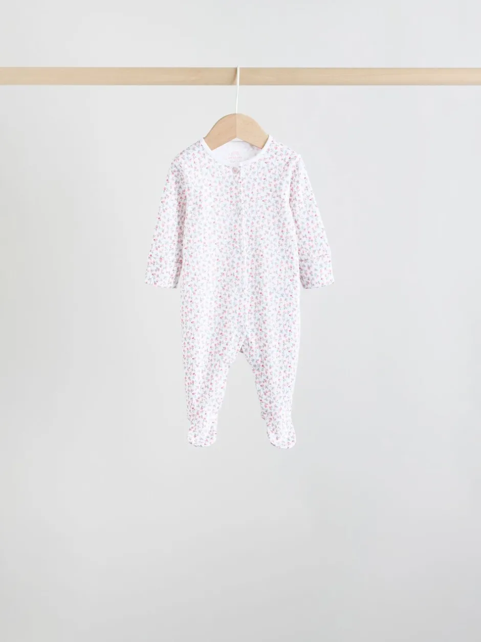 Multipacks|Babypakjes En Babypyjama's*Next Wit/roze - Babypyjama (0-2jr)