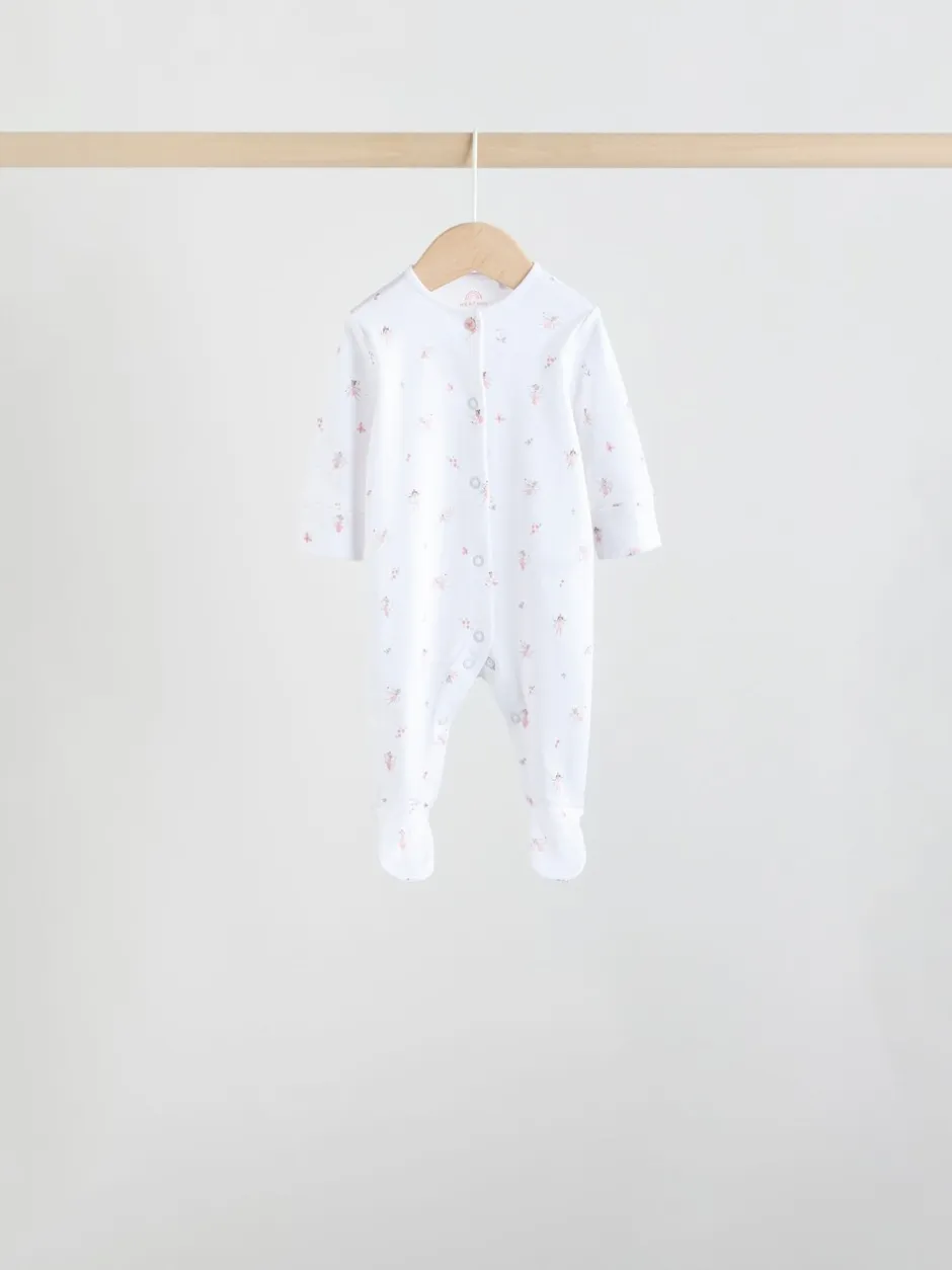 Multipacks|Babypakjes En Babypyjama's*Next Wit/roze - Babypyjama (0-2jr)