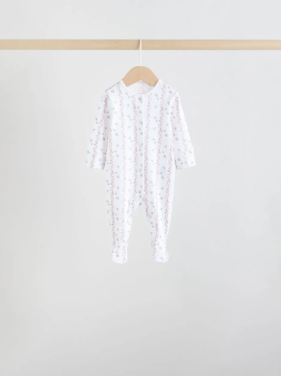 Multipacks|Babypakjes En Babypyjama's*Next Wit/roze - Babypyjama (0-2jr)