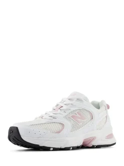 Sneakers*New Balance Wit/roze - 530 damessneakers