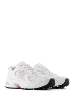 Sneakers*New Balance Wit/roze - 530 damessneakers
