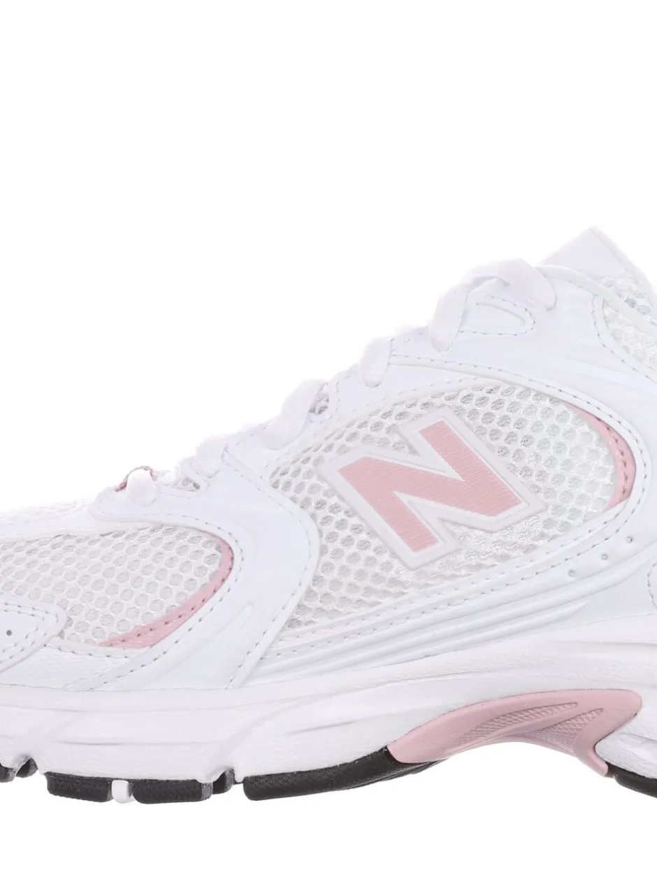 Sneakers*New Balance Wit/roze - 530 damessneakers