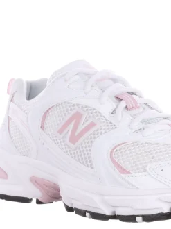 Sneakers*New Balance Wit/roze - 530 damessneakers