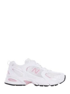 Sneakers*New Balance Wit/roze - 530 damessneakers
