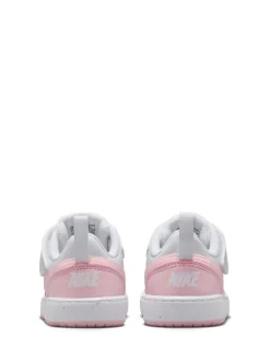 Sneakers|Sneakers|Nike Wit/roze - - Court Borough - Lage recraft-peutersneakers