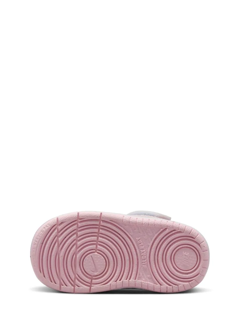 Sneakers|Sneakers|Nike Wit/roze - - Court Borough - Lage recraft-peutersneakers