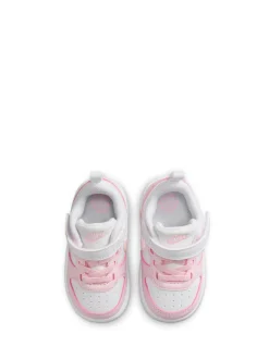 Sneakers|Sneakers|Nike Wit/roze - - Court Borough - Lage recraft-peutersneakers