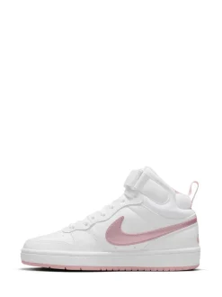 Sneakers|Sneakers*Nike Wit-roze glazuur - Court Borough Mid sneakers voor jeugd