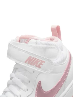 Sneakers|Sneakers*Nike Wit-roze glazuur - Court Borough Mid sneakers voor jeugd